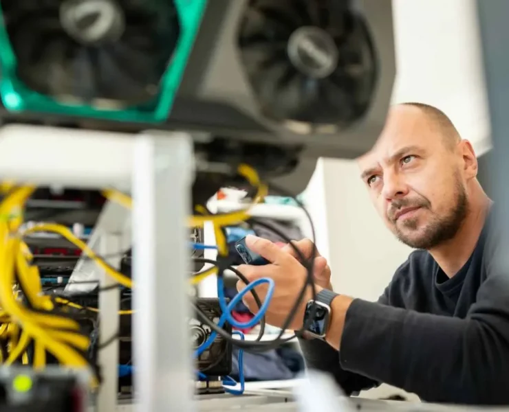 young-programmer-adjusting-cryptocurrency-mining-rig-optimal-operational-settings-high-quality-photo-scaled